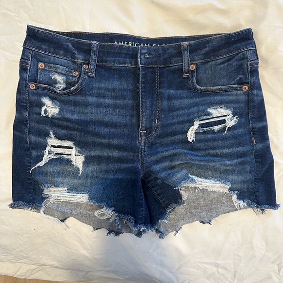AE NE(X)T Level Low Rise Denim Mini Shorts - Picture 1 of 4